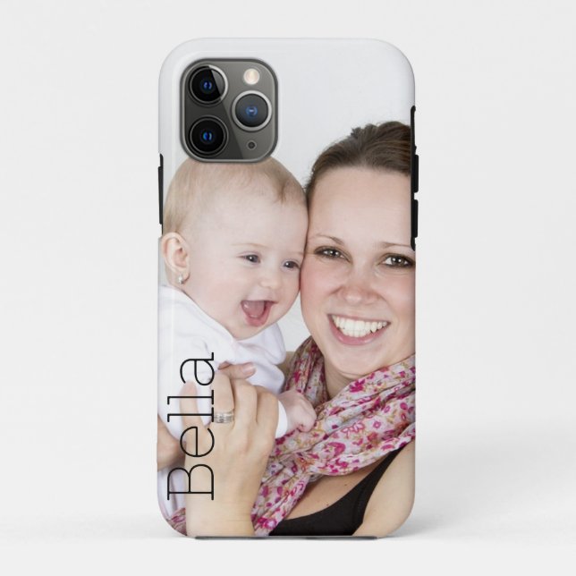 One photo And Name Personalized Birthday Gift Case-Mate iPhone Case (Back)