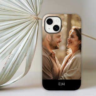 ONE PHOTO MONOGRAM PERSONALIZED Case-Mate iPhone 14 CASE