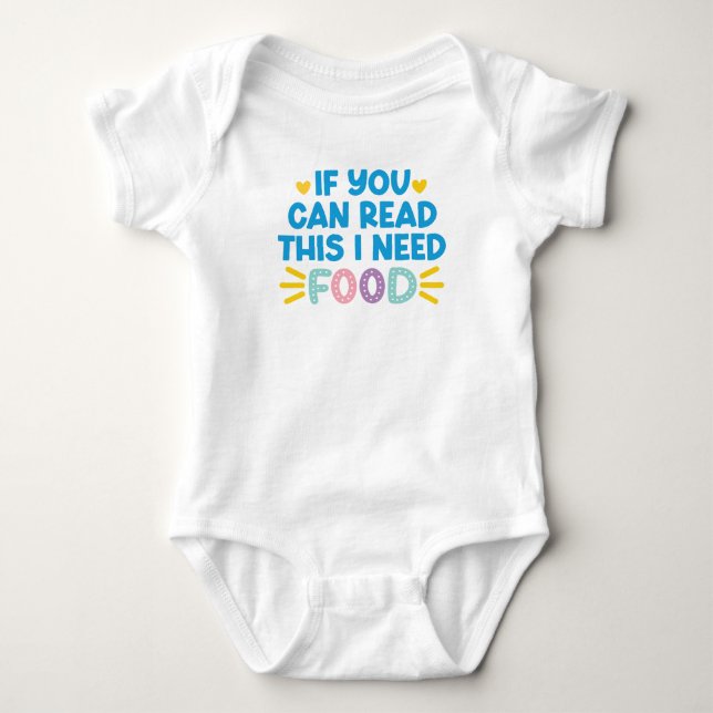 One Piece Baby Bodysuit (Front)
