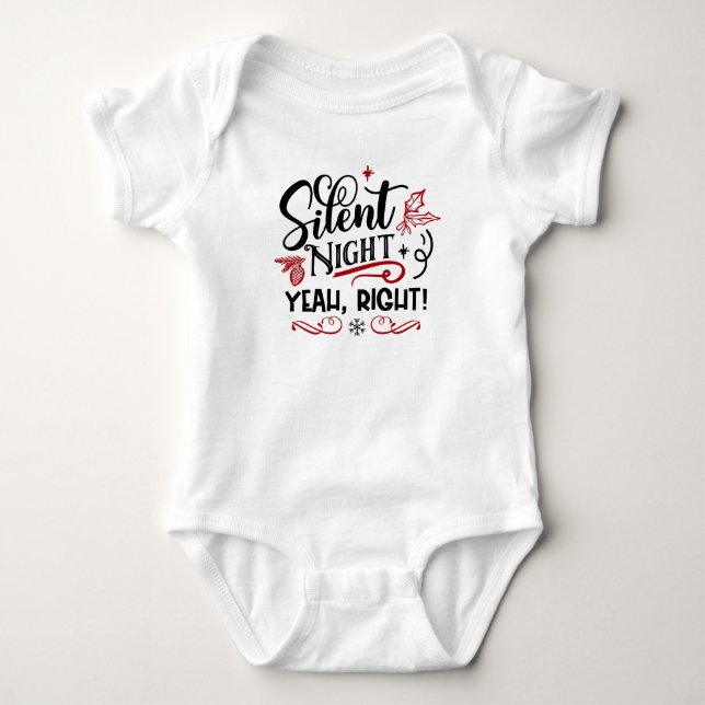 One Piece Baby Bodysuit (Front)