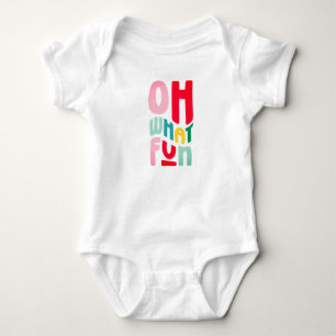 One Piece Baby Bodysuit