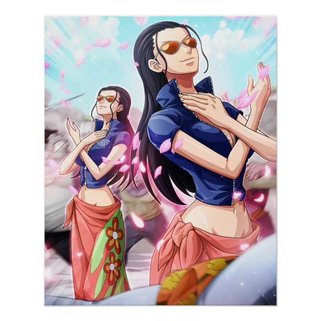 One piece Nico Robin Poster (Front)