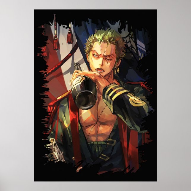 One Piece Roronoa Zoro Poster (Front)
