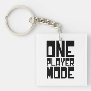 ONE PLAYER MODE KEYCHAIN