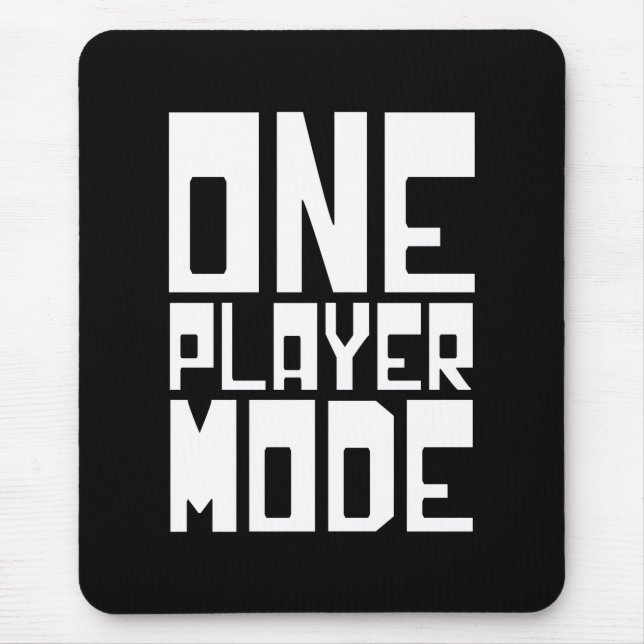ONE PLAYER MODE MOUSE PAD (Front)