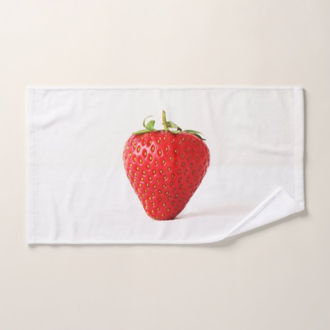 One Red Strawberry btcna Bath Towel Set (Hand Towel)