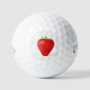 One Red Strawberry css gbcna Golf Balls