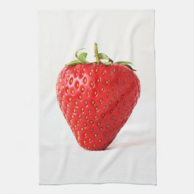 One Red Strawberry ktcna Kitchen Towel (Vertical)