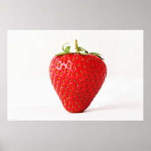 One Red Strawberry wapcn Poster
