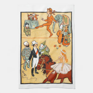 One Ring Circus: The Ringmaster & Crew Kitchen Towel