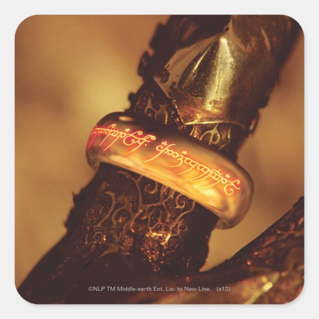 ONE RING TO RULE THEM ALL™ SQUARE STICKER (Front)