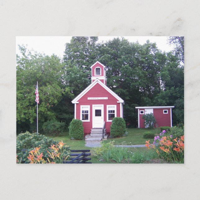 One Room School House Postcard (Front)