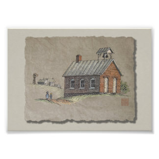 One Room School Photo Print