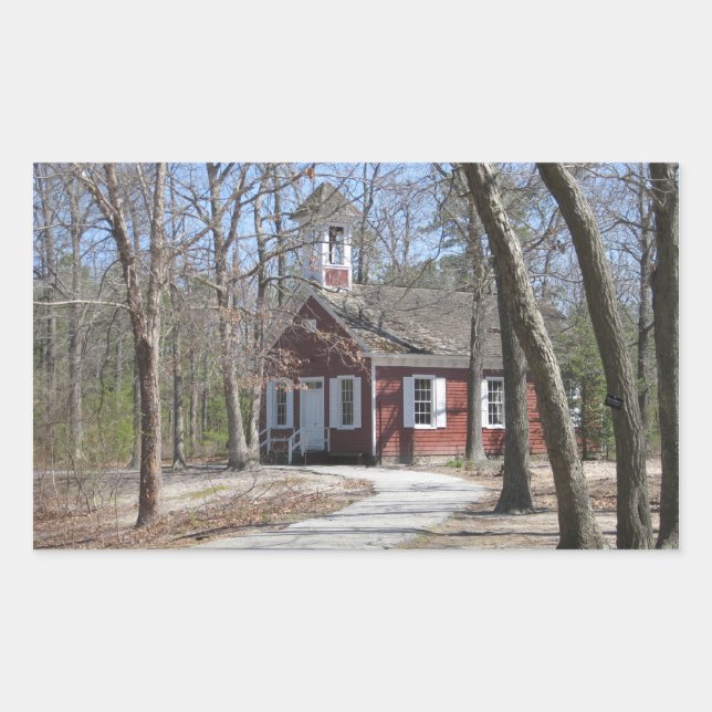 One Room Schoolhouse Sticker (Front)