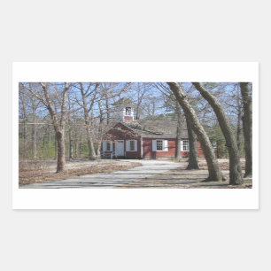 One Room Schoolhouse Sticker