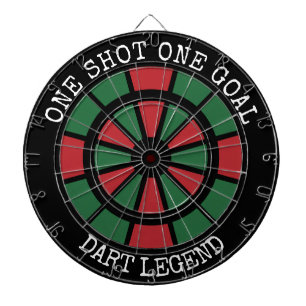 One Shot One Goal Dartboard Dart Legend