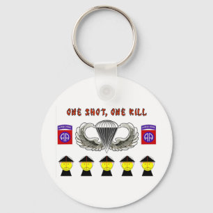 ONE SHOT, ONE KILL KEYCHAIN