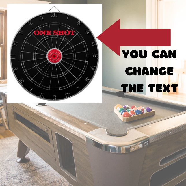 One Shot To Win Dartboard (Creator Uploaded)