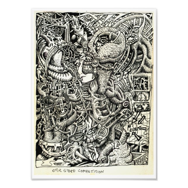 One-Sided Competition, by Brian Benson Photo Print (Front)