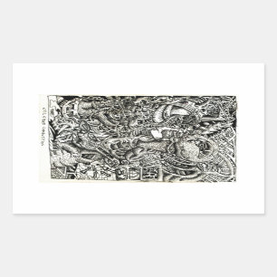 One-Sided Competition, by Brian Benson Sticker