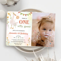 One Silly Goose 1st Birthday Party Photo 
