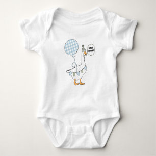One Silly Goose  Baby Bodysuit