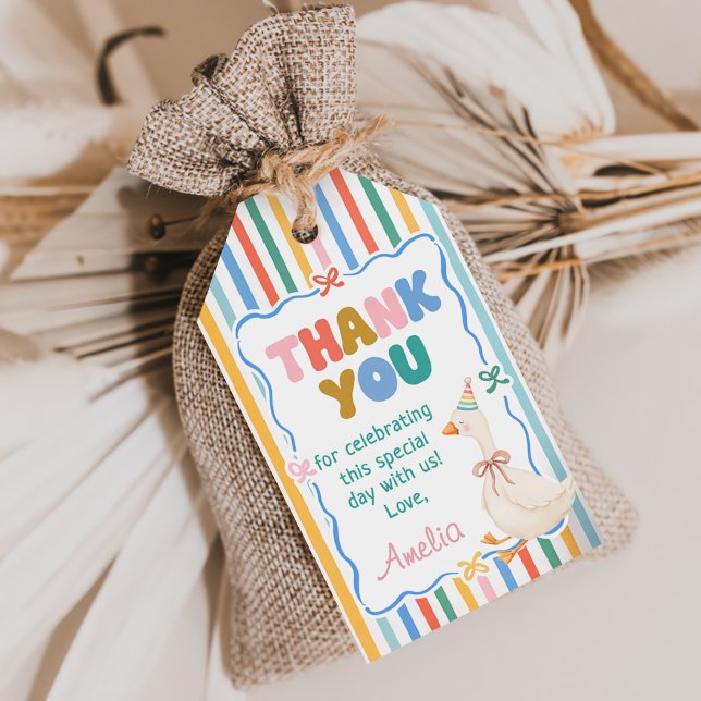 One Silly Goose Birthday  Gift Tags (Creator Uploaded)