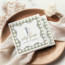 One Silly Goose blue and green