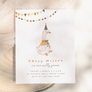 One Silly Goose Budget First Birthday Party