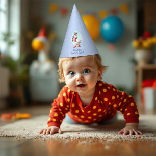 One Silly Goose First Birthday Party Party Hat