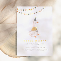 One Silly Goose Gender Neutral 1st Birthday Party