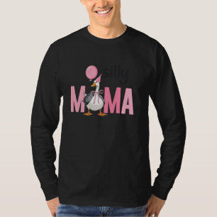 One Silly Goose Mama 1st First Birthday Family Mat T-Shirt