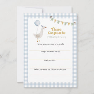 One Silly Goose Time Capsule Message Card
