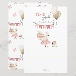 One Silly Vintage Birthday Goose Time Capsule