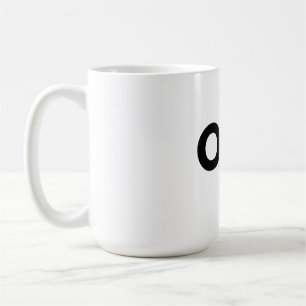 ONE simple typography mug