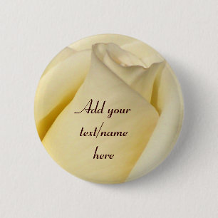 One Single Rose_ 2 Inch Round Button