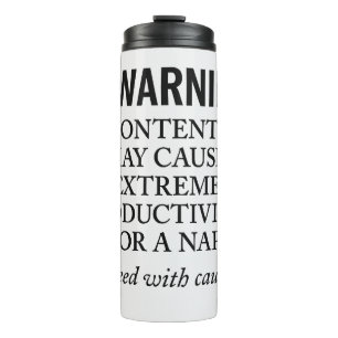 One Sip to Focus, One Sip to Daydream! Thermal Tumbler