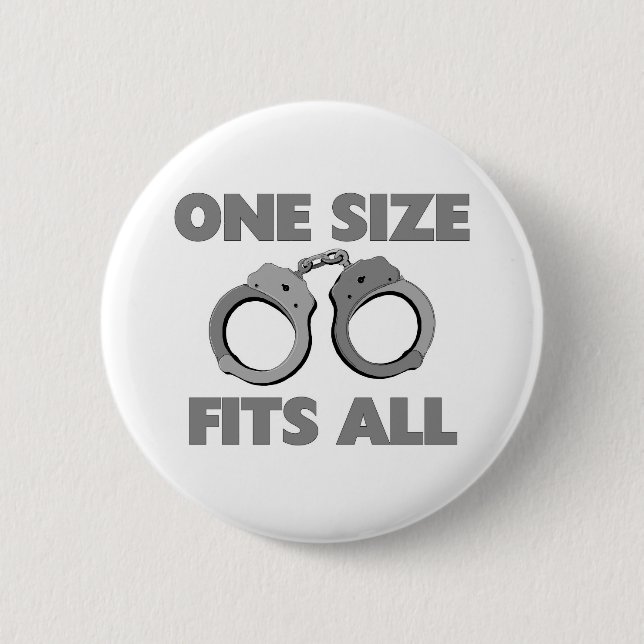 One size fits all 2 inch round button (Front)