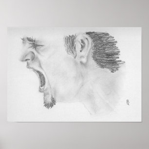 One Slow Red River Flows Through Us All Poster