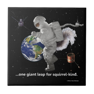 One Small Step for Squirrel Kind Tile