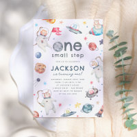One Small Step | Space Animals 1st Birthday Party