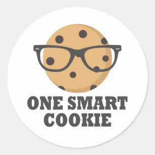 One Smart Cookie Classic Round Sticker
