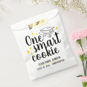 One Smart Cookie Custom Kids Graduation Favour Bag