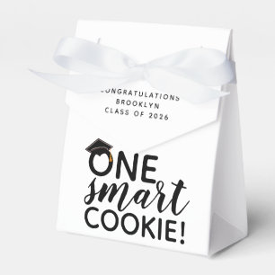One Smart Cookie Graduation  Favor Box