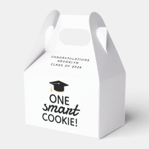 One Smart Cookie Graduation Favor Box