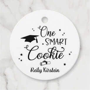 One Smart Cookie Graduation Favour Tag