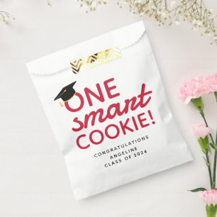 One Smart Cookie Graduation Party Celebration Favour Bag