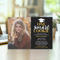 One Smart Cookie - Graduation Photo - Grad Party