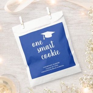 One Smart Cookie Mortar Board Modern Graduation Favour Bag