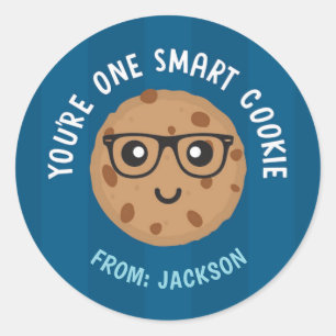 One Smart Cookie Valentine's Day Sticker